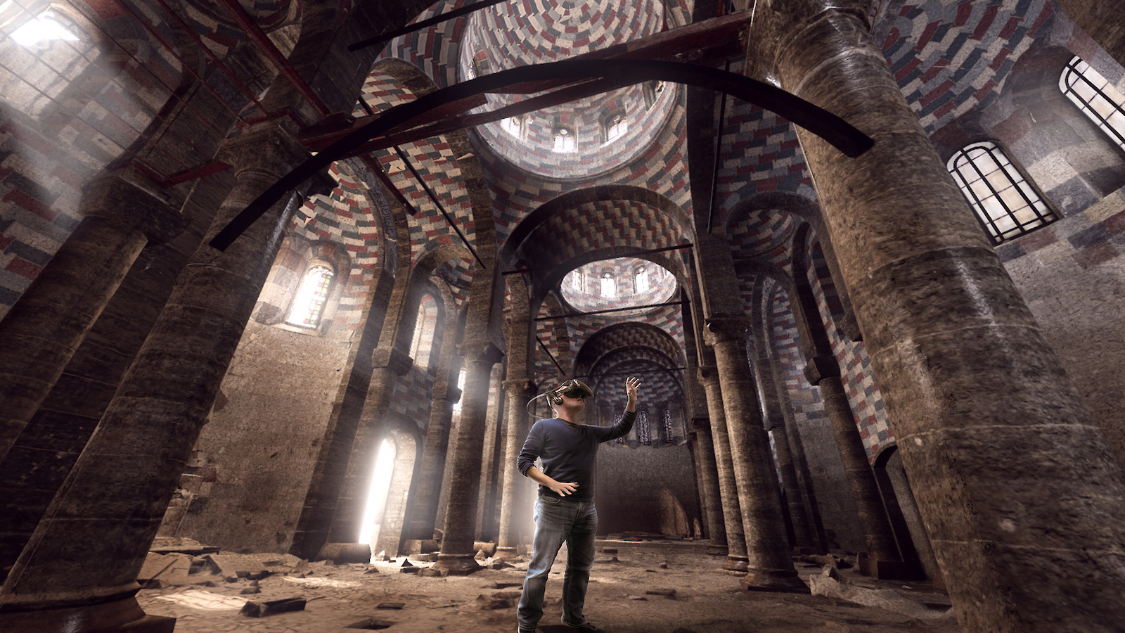 © Our Lady of the Hour Church, Mosul, Irak The al-Nuri mosque, Mosul, Irak Nabi Yunes Tunnels, Irak. 2019.