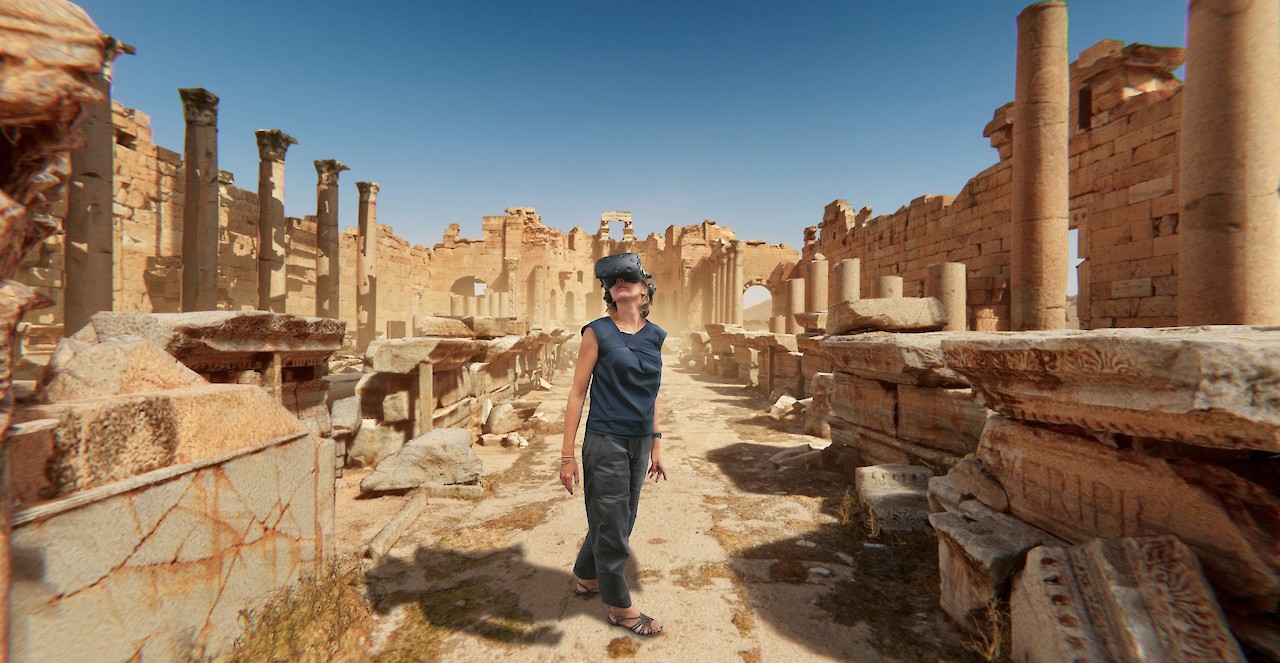 © Leptis Magna Basilica, Libya Credits: FDD Iconem/MAFL/DOA. 2019.