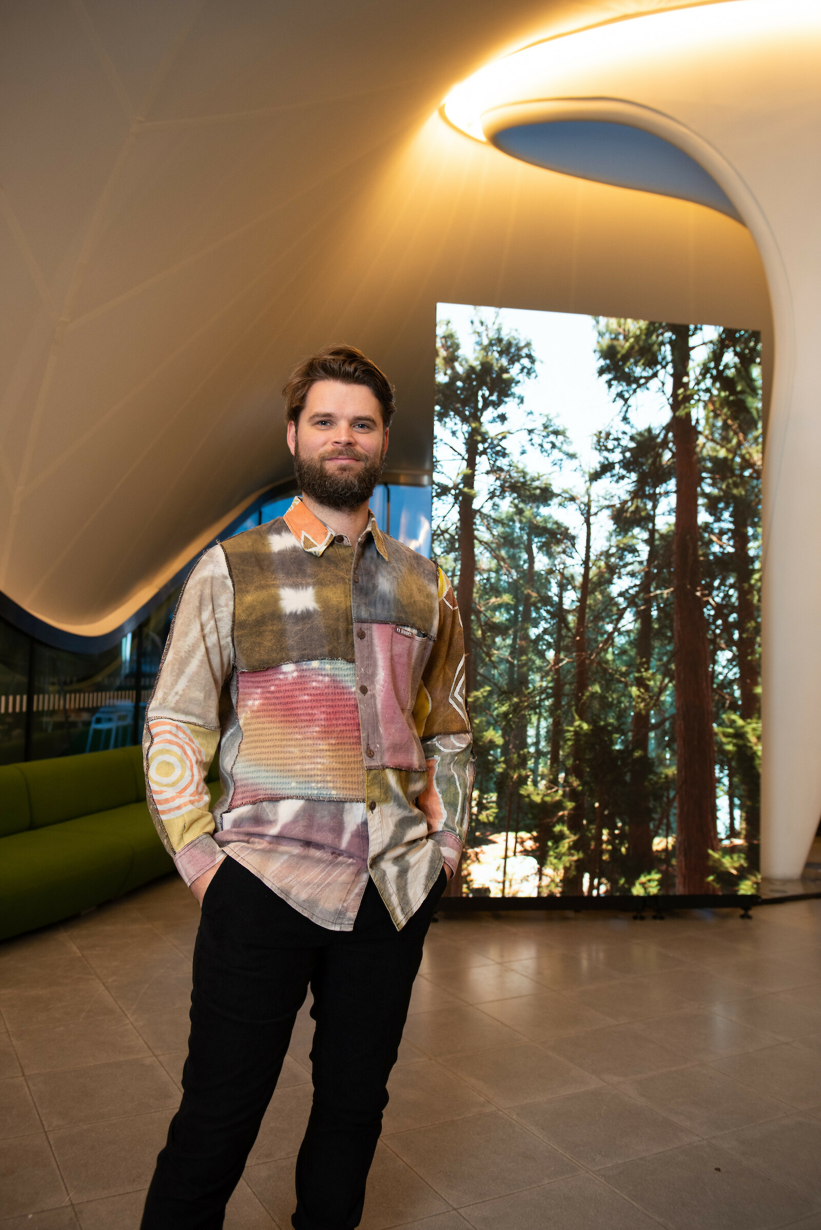 Jakob Kudsk Steensen. Artist Portrait. Photo credit: Hugo Glendinning. Courtesy of the Artist.