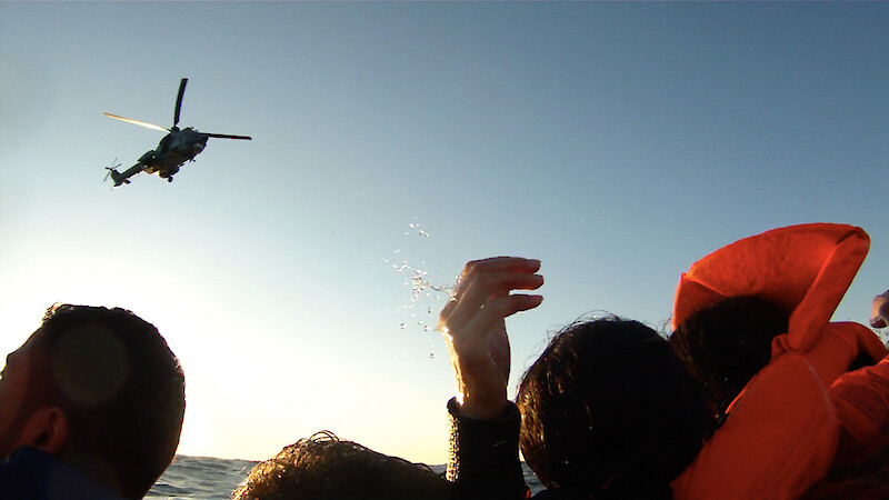 Film still «Purple Sea».