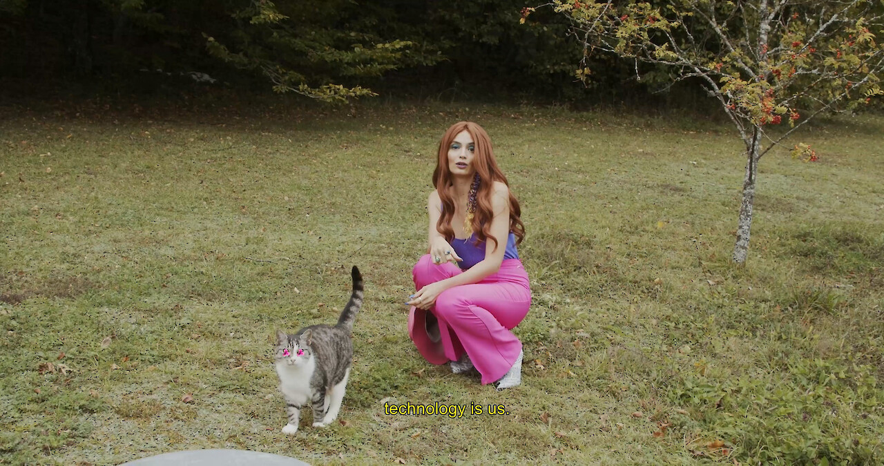 Video still «The Soothsayings of Iris» by Maria Guta & Lauren Huret. Courtesy of the artists.