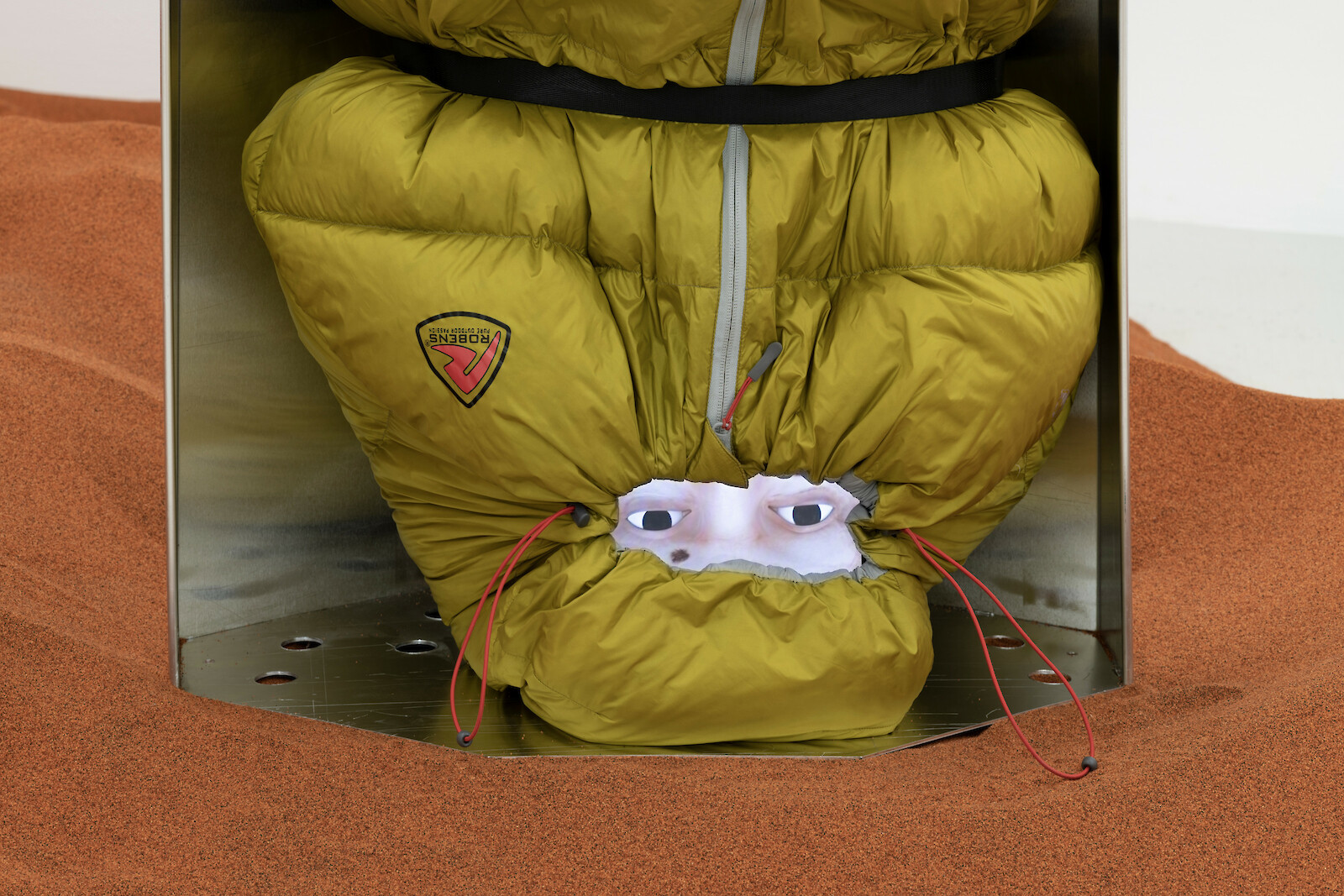 «Thermal Womb» by Stine Deja. Installation view from «Last Resort» at Annka Kultys Gallery.