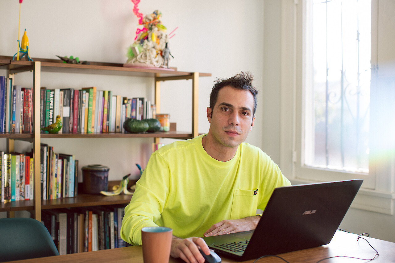 Portrait by Jennifer Bobé.