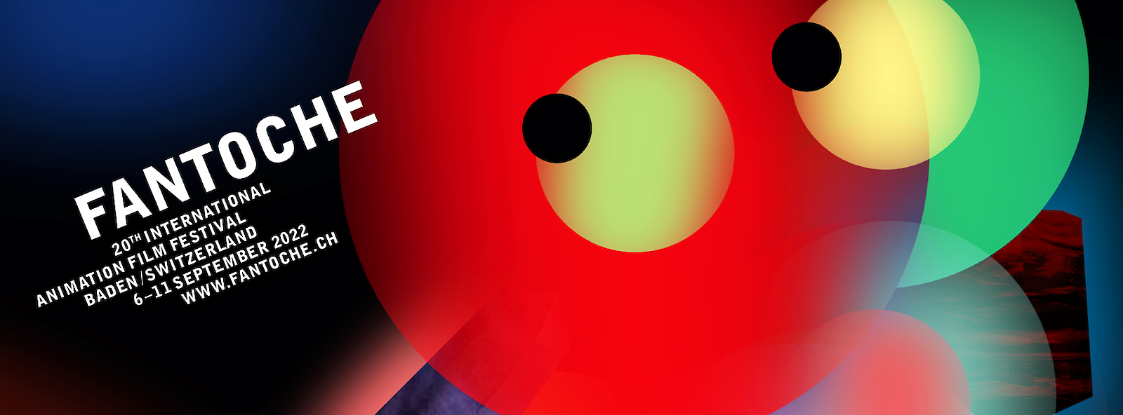 Festival identity «International Animated Film Festival Fantoche» (2022). © Fantoche.