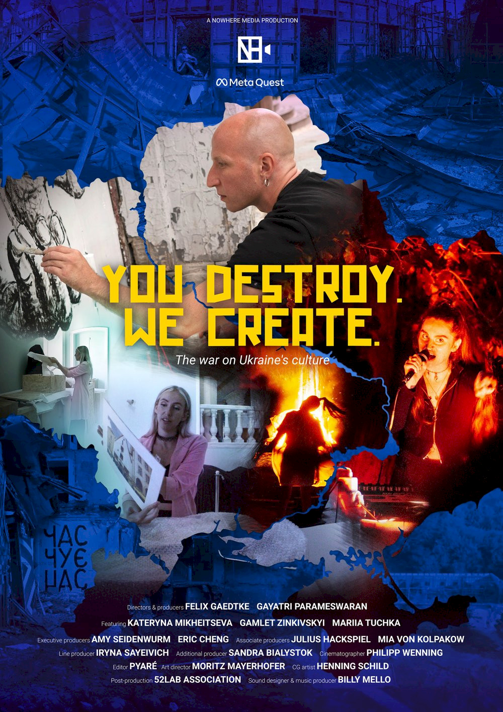 YOU DESTROY. WE CREATE.