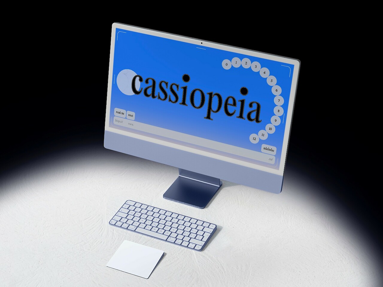 «cassiopeia. Subjective Browsing» (2025) by Sarah Iller. © ZHdK.