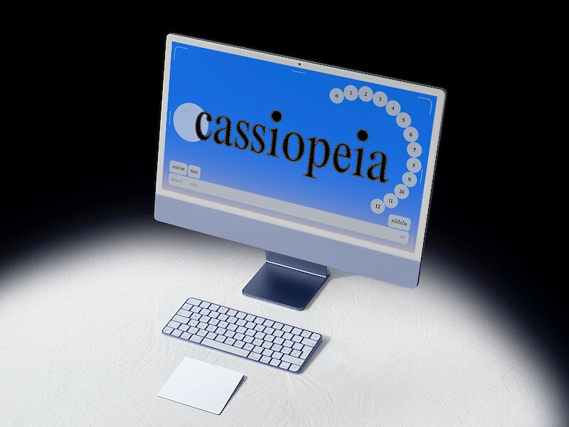 «cassiopeia. Subjective Browsing» (2025) by Sarah Iller. © ZHdK.