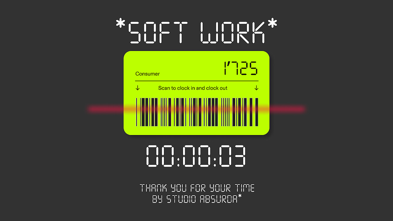 «Soft Work»(2025). © studio absurda*.