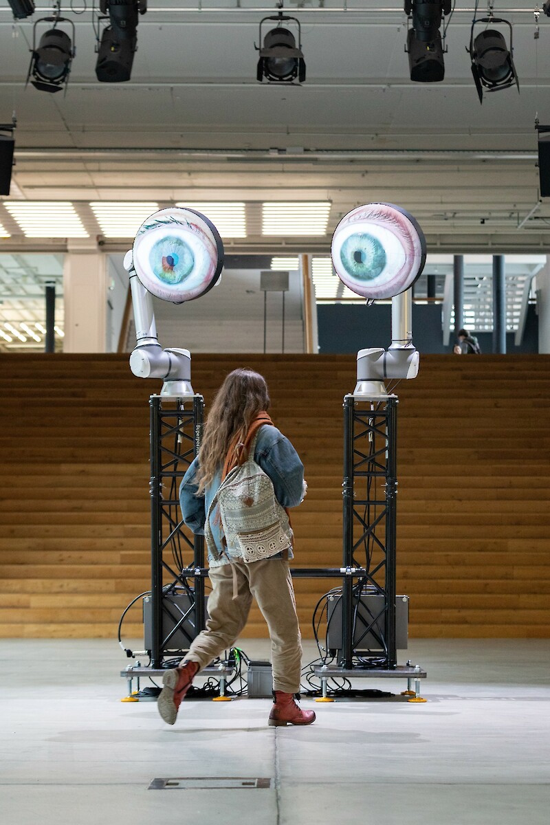 «void avoid (return nothing)» by AATB. REFRESH 2025. Photo: David Jäggi. © ZHdK.